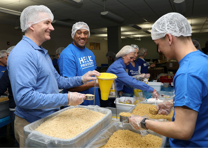 BankNewport Food Bank Volunteers