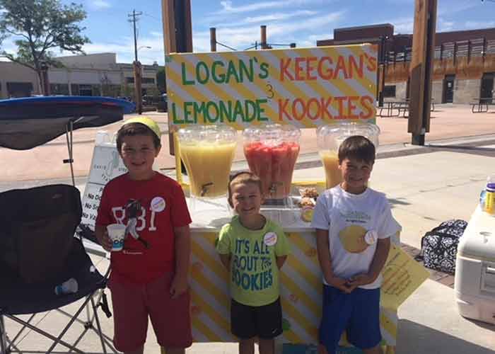 Logan's Lemonade and Keegan's Kookies